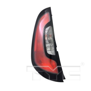 2017 Kia Soul Tail Light Assembly Left TYC 116652009 image 3 of 4