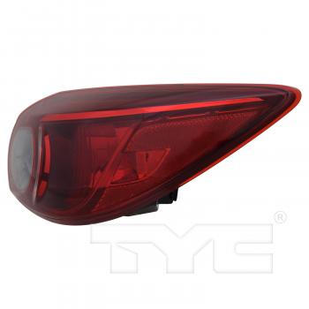 2016 Mazda 3 Tail Light Assembly Right Outer TYC 116659009 image 4 of 4