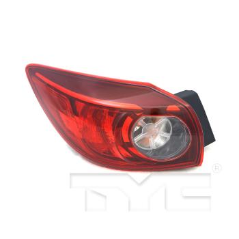 2016 Mazda 3 Tail Light Assembly Left Outer TYC 11666000 image 1 of 2