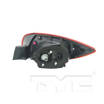 2016 Mazda 3 Tail Light Assembly Left Outer TYC 11666000 image 2 of 2