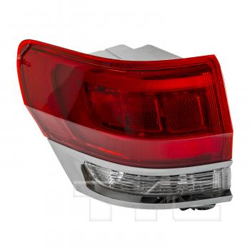 2017 Jeep Grand Cherokee Tail Light Assembly Left Outer TYC 116662009 image 3 of 4