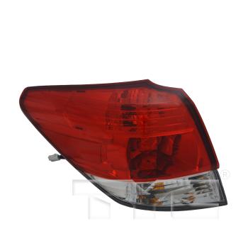 2014 Subaru Outback Tail Light Assembly Left Outer TYC 11667400 image 4 of 4
