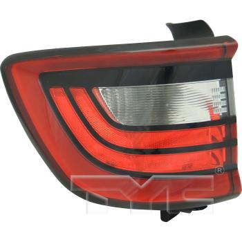 2018 Dodge Durango Tail Light Assembly Left Outer TYC 11667800 image 1 of 4