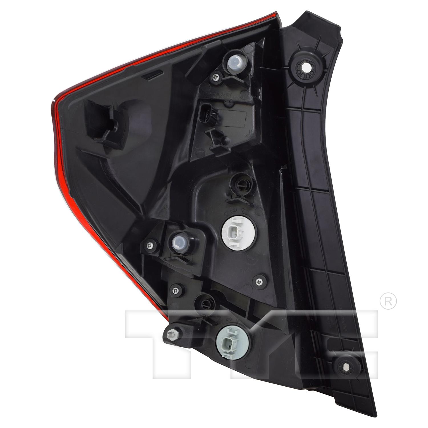 TYC 116713001 Tail Light Assembly product image 2 of 6