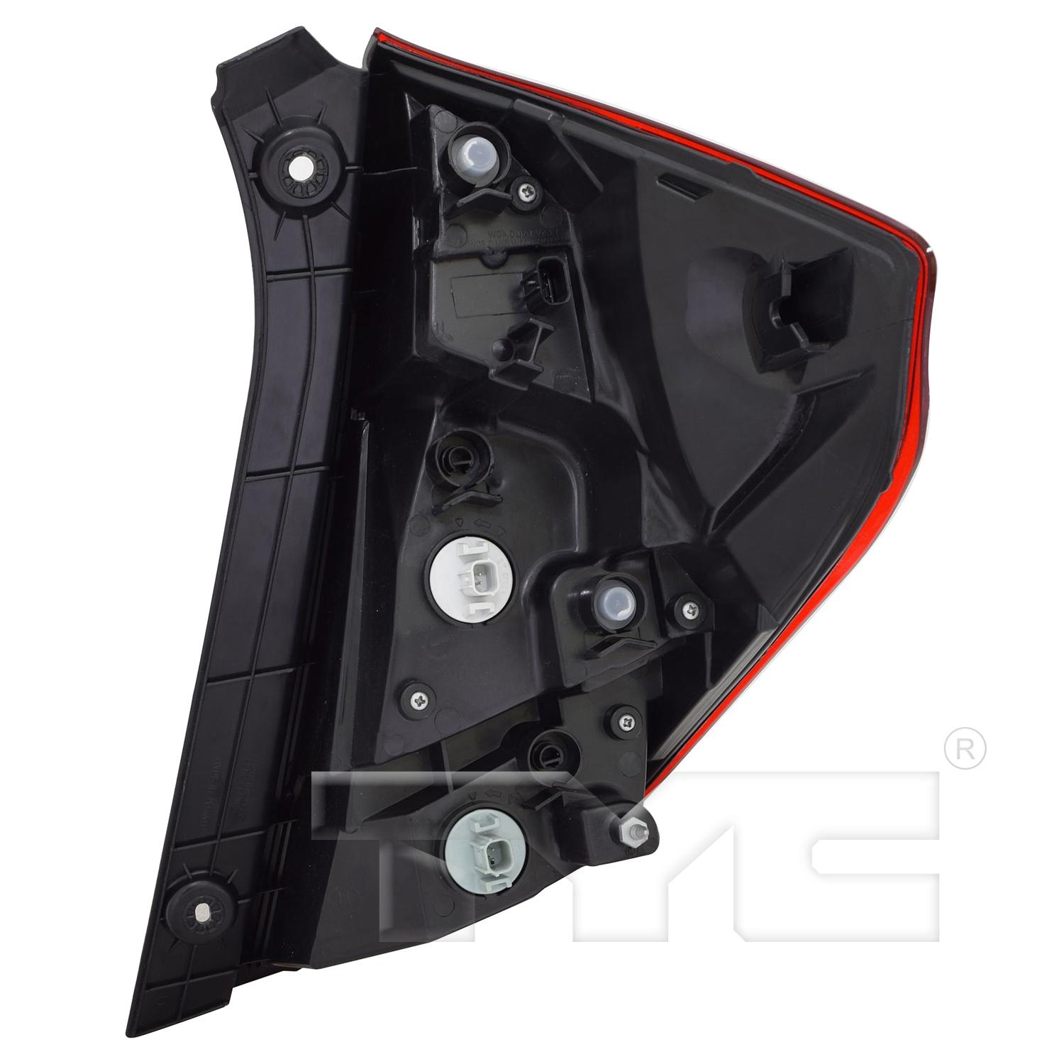 TYC 116714009 Tail Light Assembly product image 2 of 6