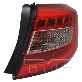 2015 Hyundai Sonata Tail Light Assembly Right Outer TYC 11672300 image 3 of 4