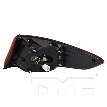 2015 Hyundai Sonata Tail Light Assembly Left Outer TYC 11672400 image 2 of 4