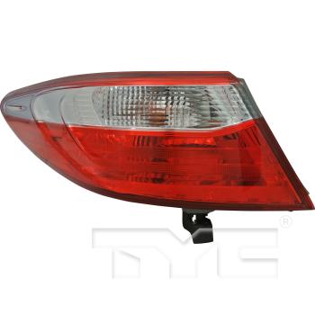 2015 Toyota Camry Tail Light Assembly Left Outer TYC 11673800 image 1 of 4