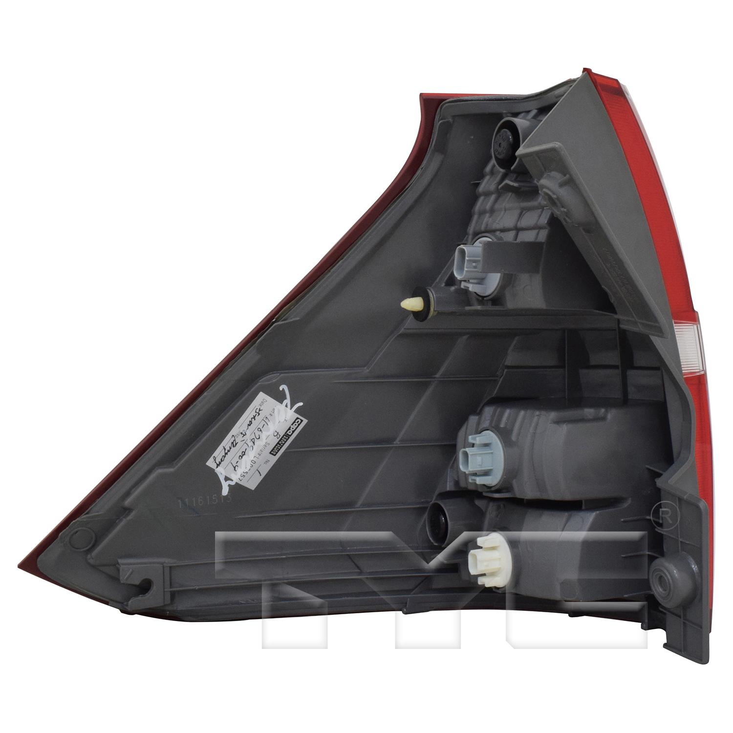 TYC 116749009 - Tail Light Assembly TYC 116749009 Tail Light Assembly product image 2 of 6