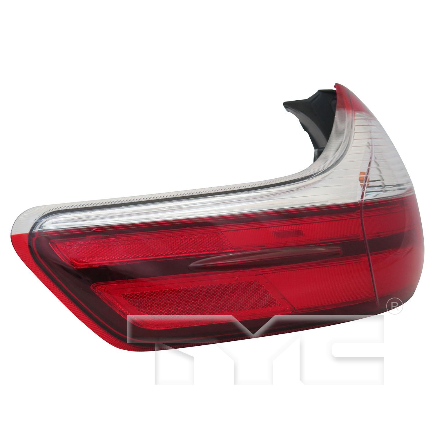 TYC 11675400 - Tail Light Assembly TYC 11675400 Tail Light Assembly product image 4 of 6
