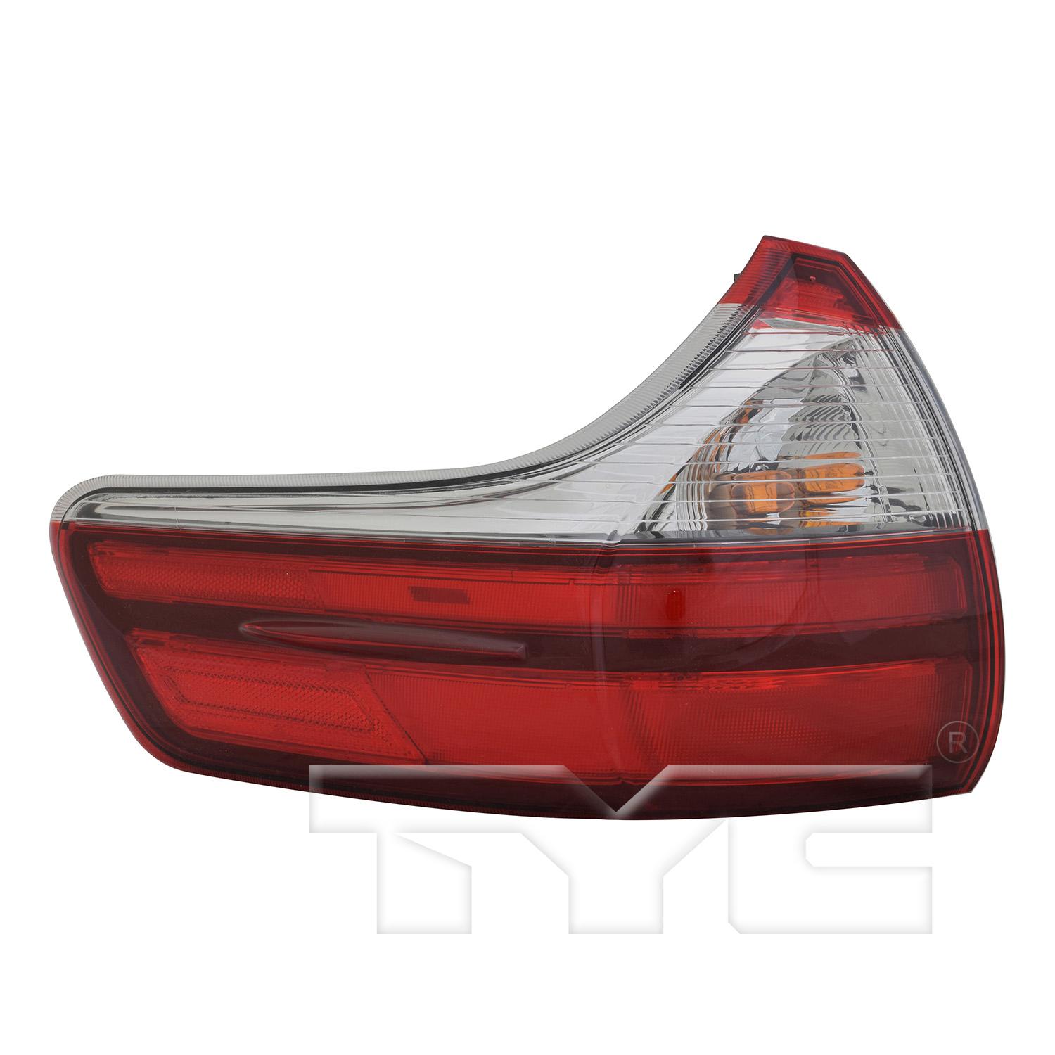 TYC 11675490 - Tail Light Assembly TYC 11675490 Tail Light Assembly product image 1 of 6