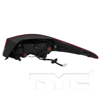 2016 Hyundai Elantra Tail Light Assembly Left Outer TYC 11675800 image 2 of 4