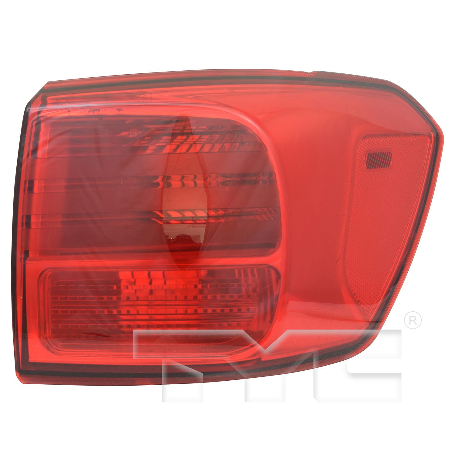 TYC 11676300 Tail Light Assembly product image 1 of 6
