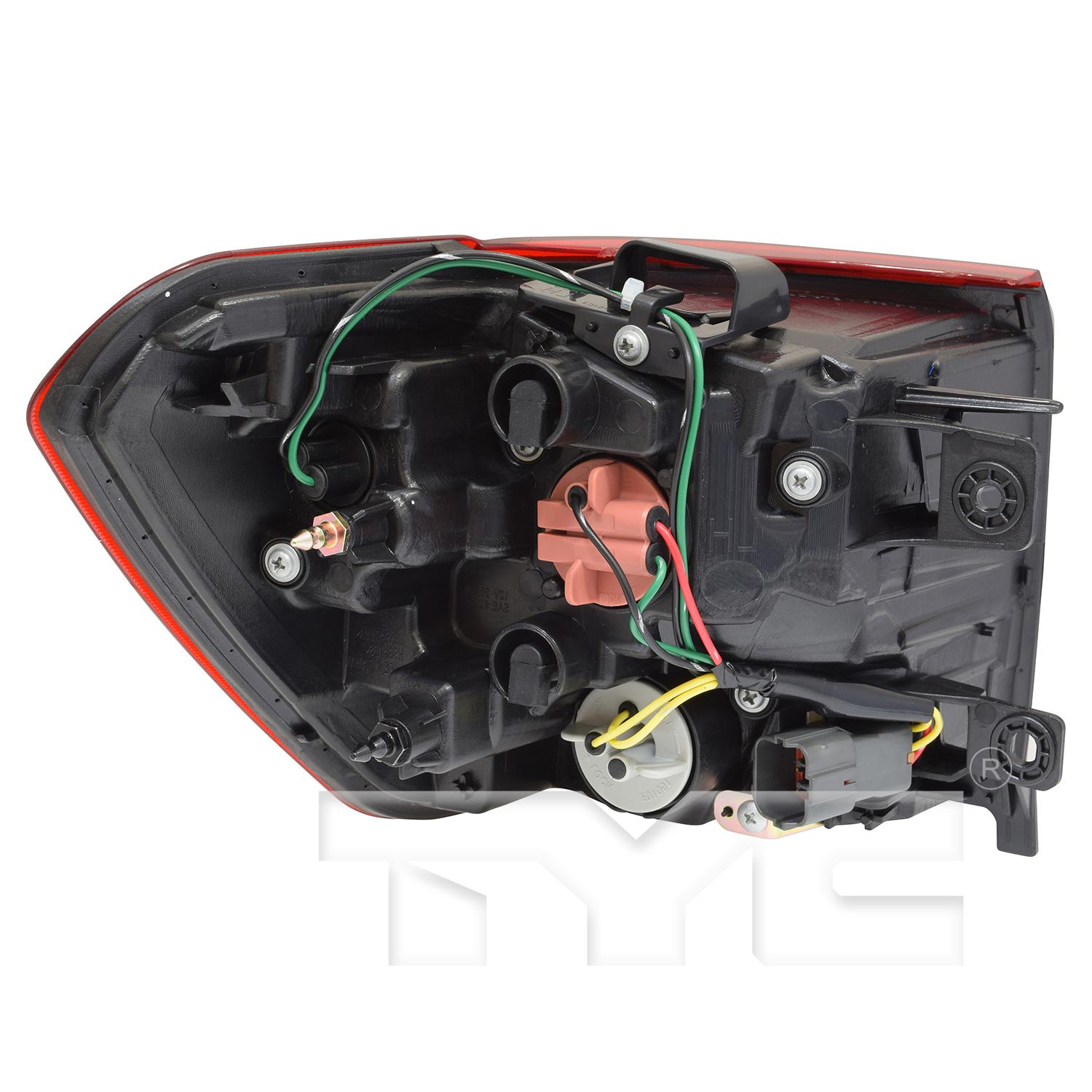 TYC 11676300 Tail Light Assembly product image 2 of 6