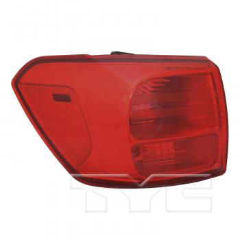 2018 Kia Sedona Tail Light Assembly Left Outer TYC 11676490 image 1 of 4