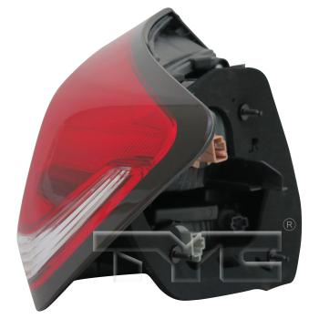 2015 Honda Civic Tail Light Assembly Right TYC 11676700 image 4 of 4