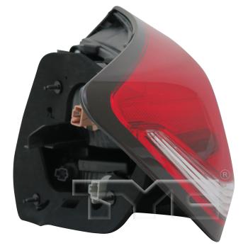 2015 Honda Civic Tail Light Assembly Left TYC 11676800 image 4 of 4