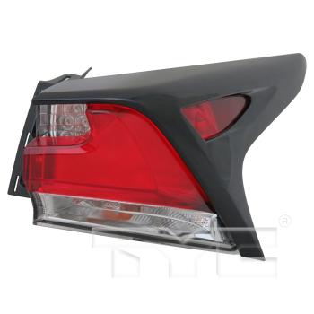 2017 Lexus NX300h Tail Light Assembly