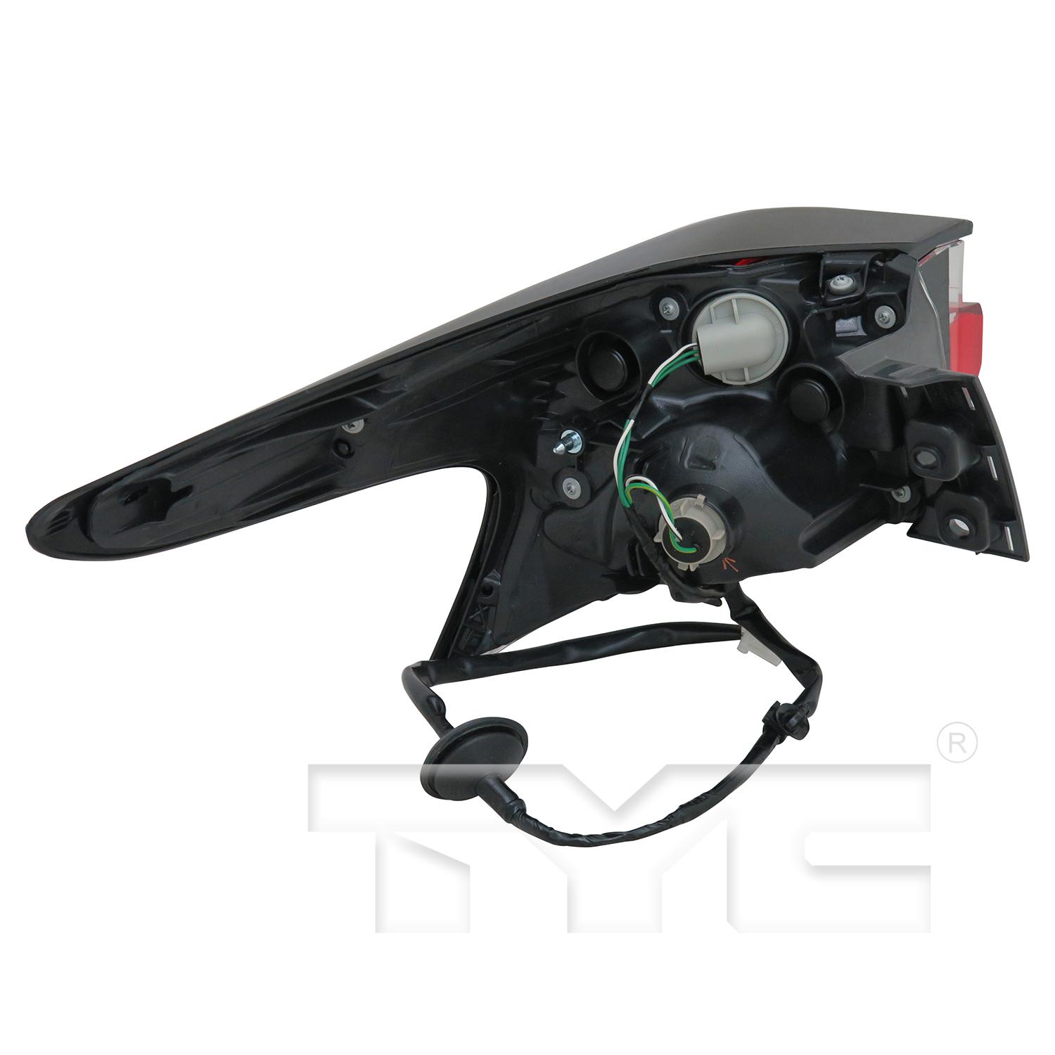 TYC 11676900 Tail Light Assembly product image 2 of 6