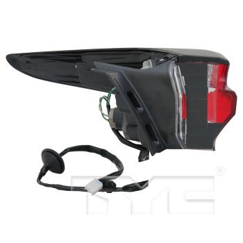 2017 Lexus NX300h Tail Light Assembly Right Outer TYC 11676900 image 3 of 4
