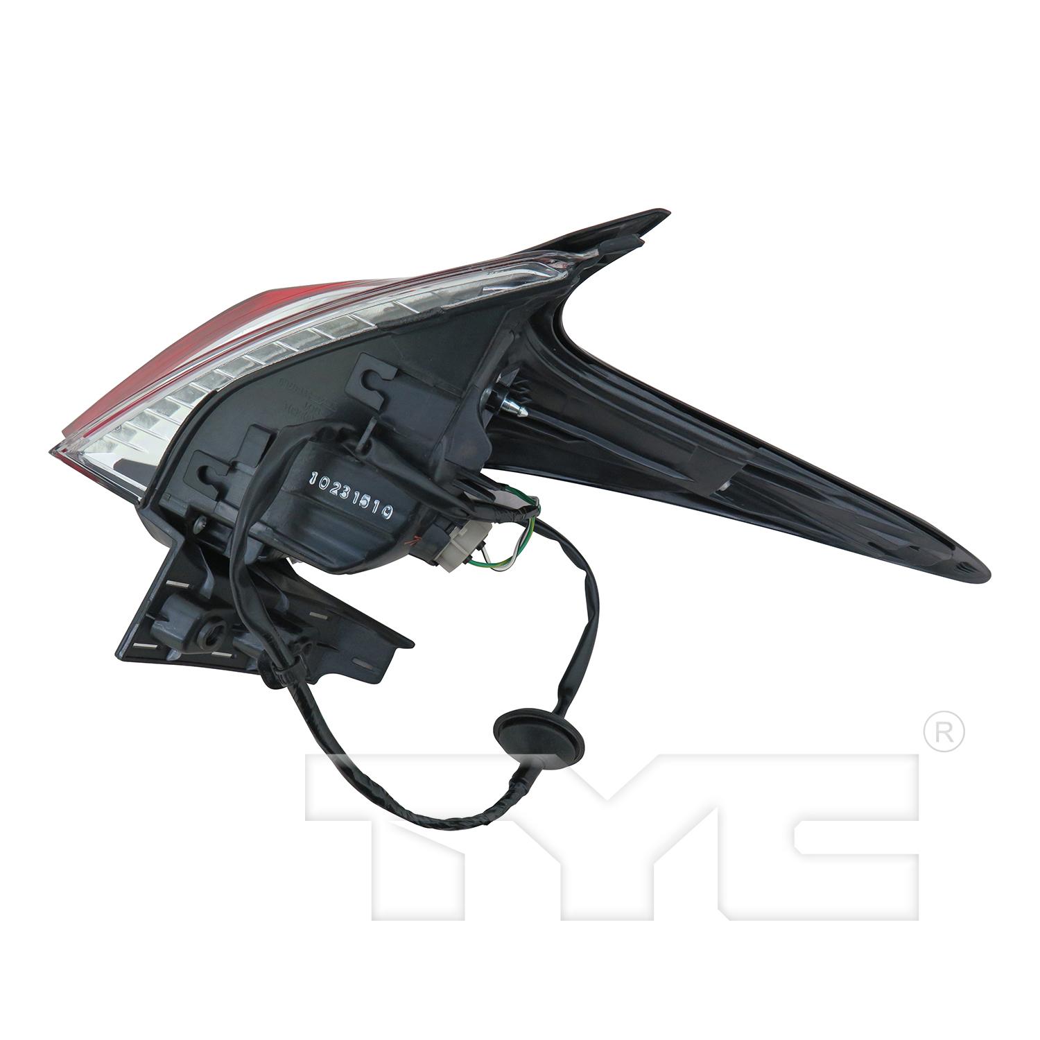 TYC 116769009 - Tail Light Assembly TYC 116769009 Tail Light Assembly product image 6 of 6