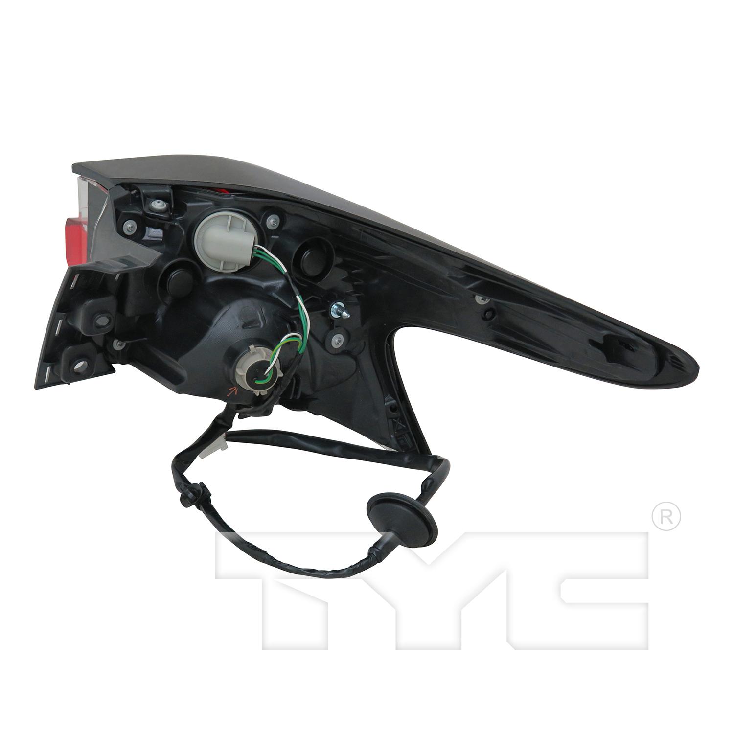 TYC 116770009 - Tail Light Assembly TYC 116770009 Tail Light Assembly product image 2 of 6