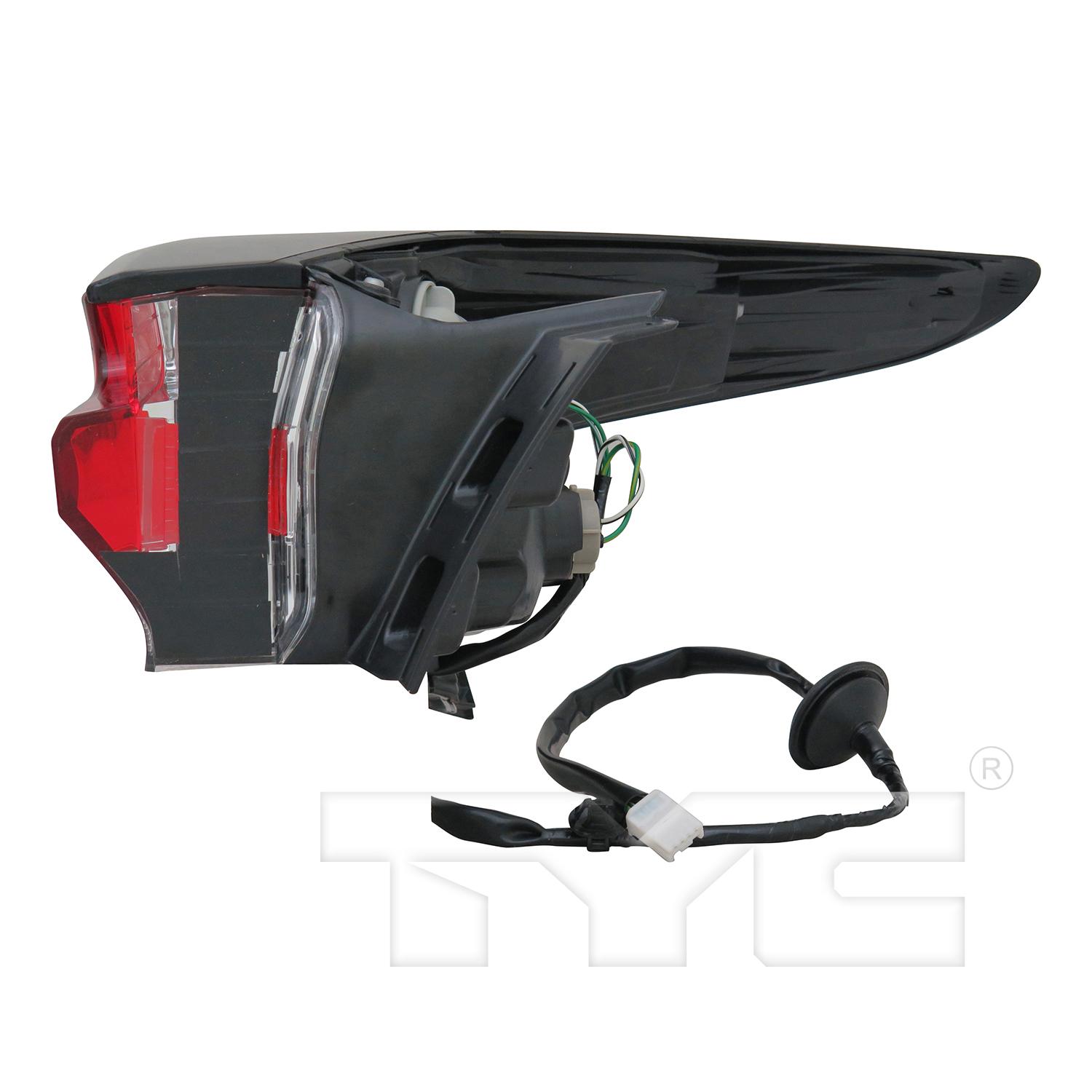 TYC 116770009 - Tail Light Assembly TYC 116770009 Tail Light Assembly product image 3 of 6