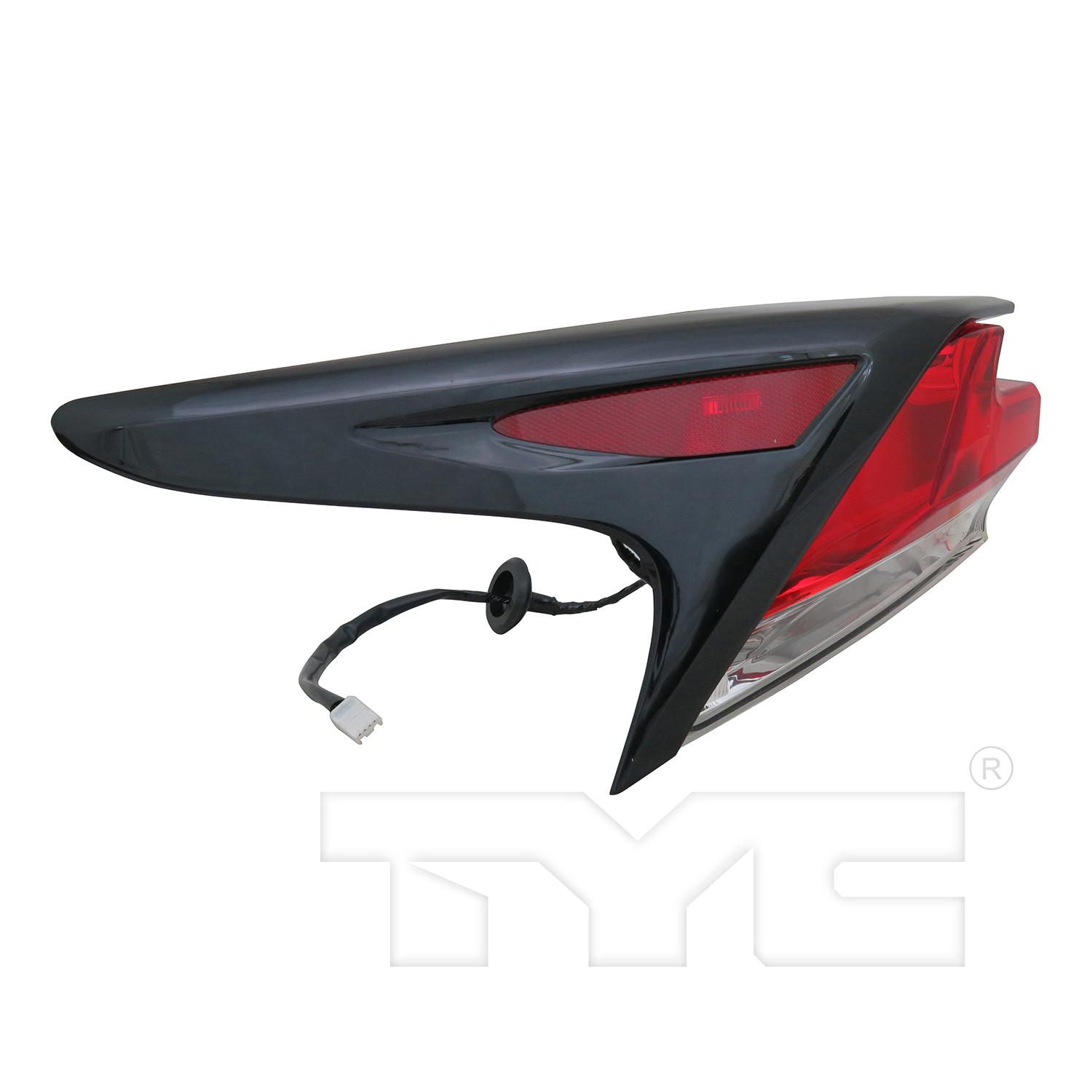 TYC 116770009 - Tail Light Assembly TYC 116770009 Tail Light Assembly product image 4 of 6