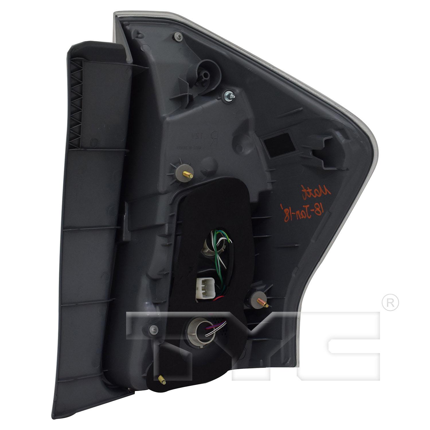 TYC 116778019 - Tail Light Assembly TYC 116778019 Tail Light Assembly product image 2 of 6