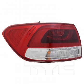 2018 Kia Sorento Tail Light Assembly Left Outer TYC 116782009 image 1 of 4