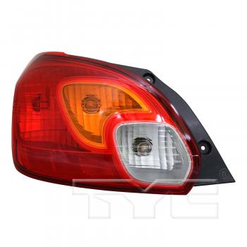 2014 Mitsubishi Mirage Tail Light Assembly Left TYC 116796009 image 1 of 4