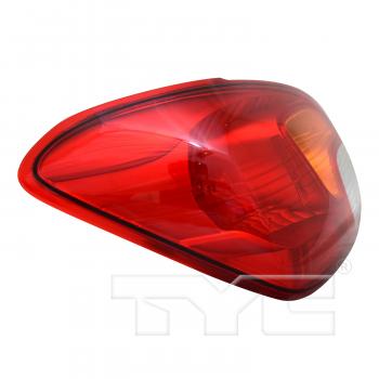 2014 Mitsubishi Mirage Tail Light Assembly Left TYC 116796009 image 4 of 4