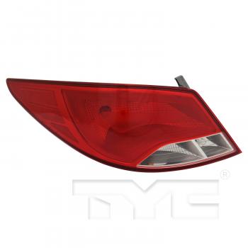 2015 Hyundai Accent Tail Light Assembly Left TYC 116804009 image 1 of 4