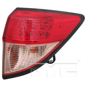 2017 Honda HR-V Tail Light Assembly Right Outer TYC 11680900 image 1 of 4