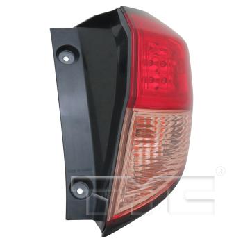 2017 Honda HR-V Tail Light Assembly Right Outer TYC 11680900 image 3 of 4