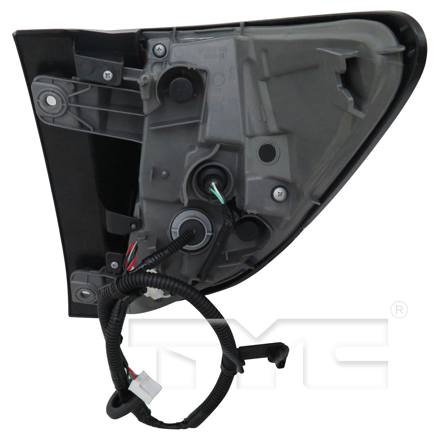 TYC 11681000 Tail Light Assembly product image 2 of 6