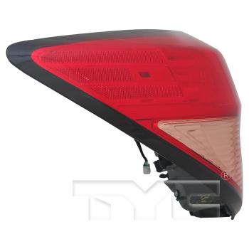 2017 Honda HR-V Tail Light Assembly Left Outer TYC 116810019 image 4 of 4