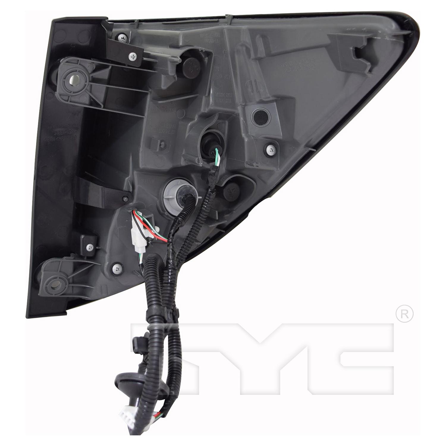 TYC 116810901 Tail Light Assembly product image 2 of 6