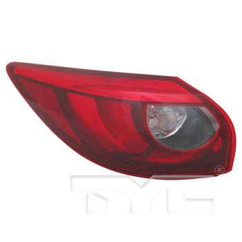 2016 Mazda CX-5 Tail Light Assembly Left Outer TYC 11681200 image 1 of 4