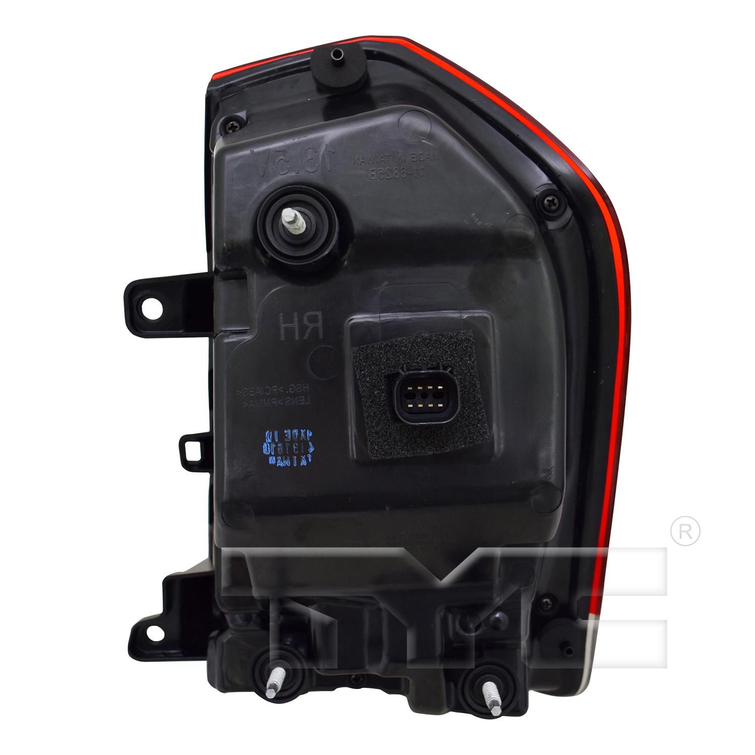TYC 116826909 - Tail Light Assembly TYC 116826909 Tail Light Assembly product image 2 of 6