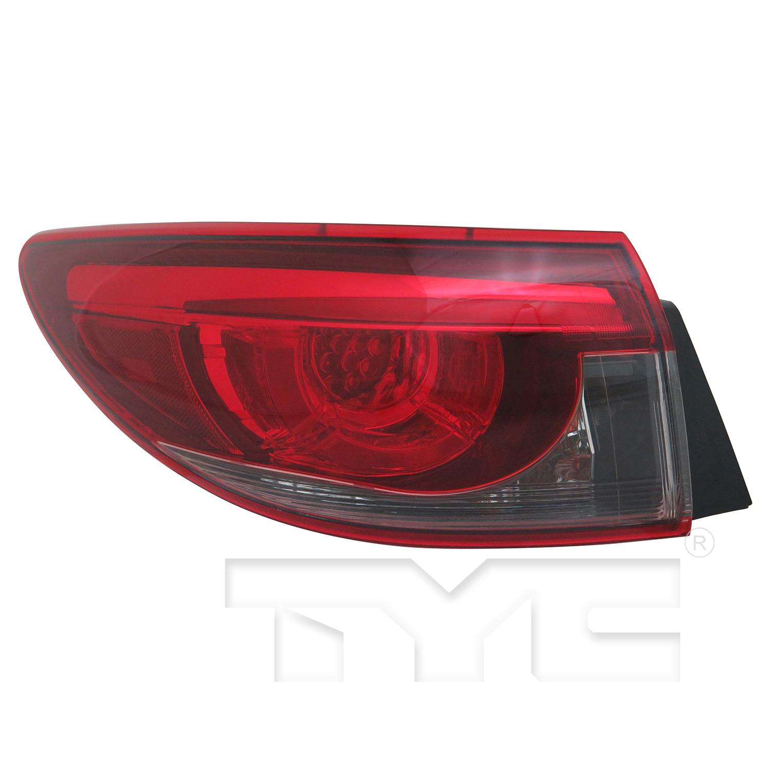 TYC 11683600 Tail Light Assembly product image 1 of 6