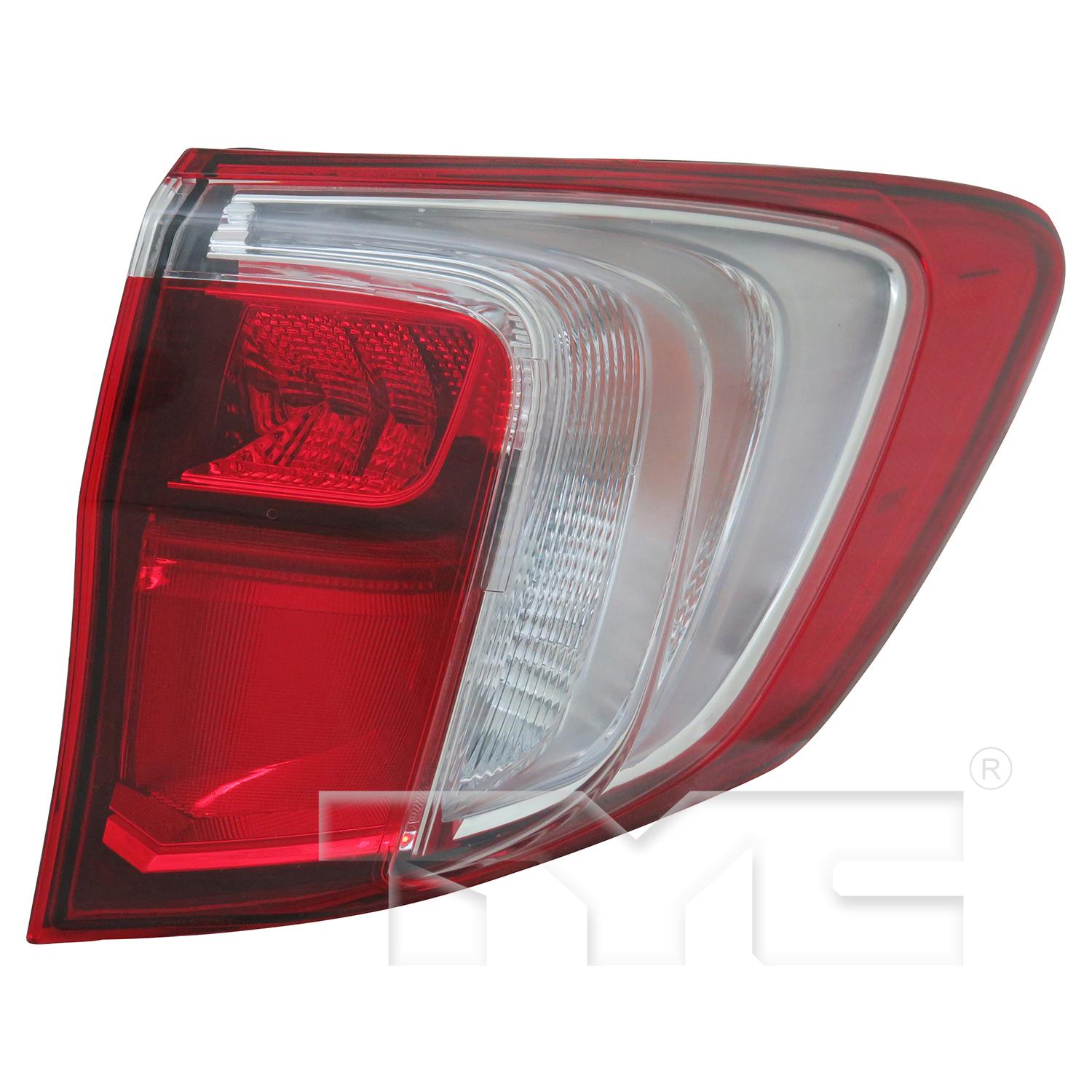 TYC 11684300 - Tail Light Assembly TYC 11684300 Tail Light Assembly product image 1 of 6