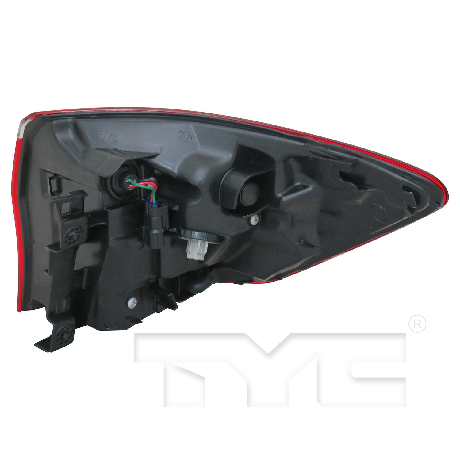 TYC 11684400 Tail Light Assembly product image 2 of 6