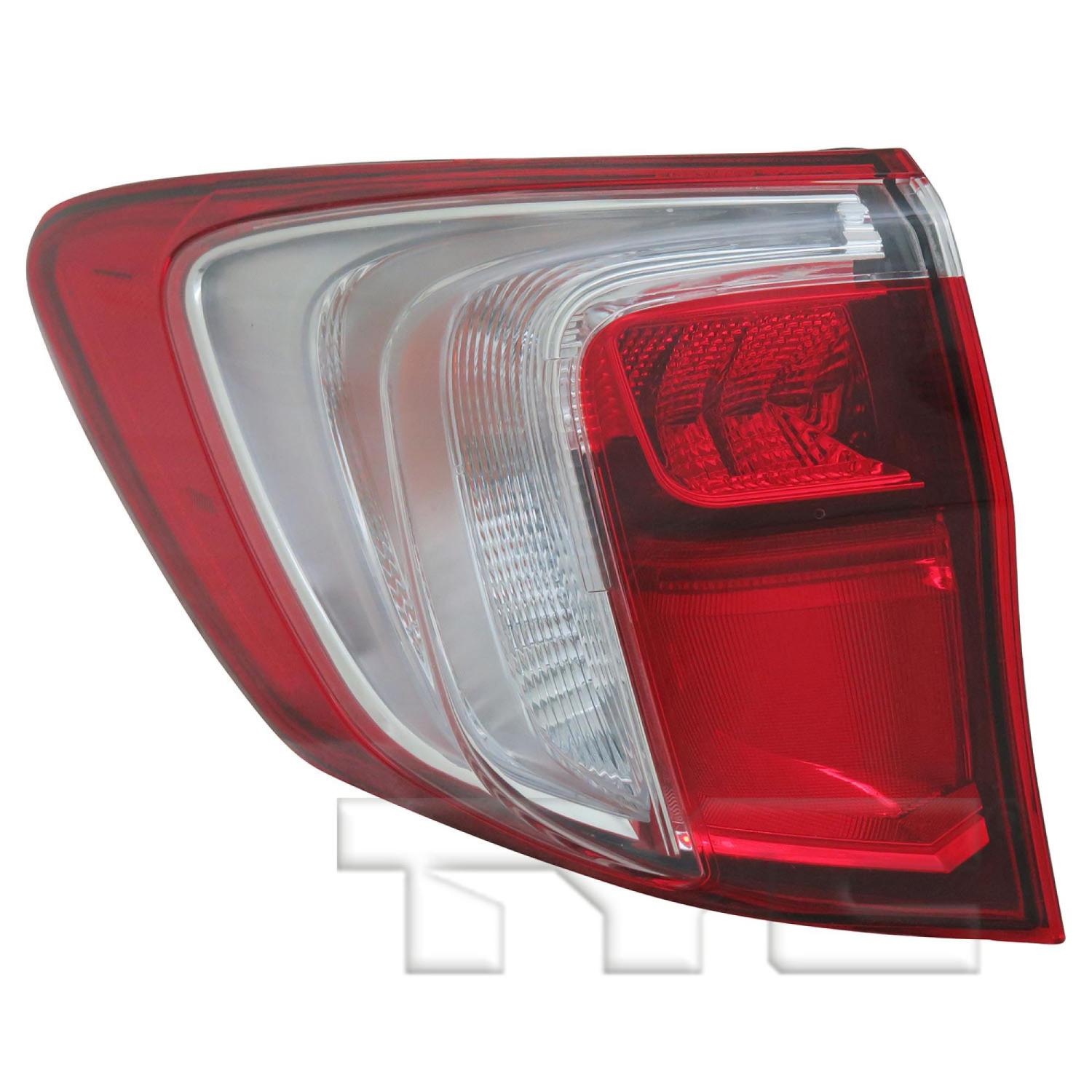 TYC 116844001 Tail Light Assembly product image 4 of 6