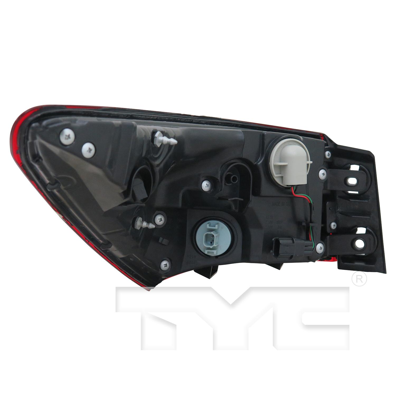 TYC 11684700 - Tail Light Assembly TYC 11684700 Tail Light Assembly product image 2 of 6