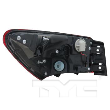 2015 Acura TLX Tail Light Assembly Right Outer TYC 11684700 image 2 of 4
