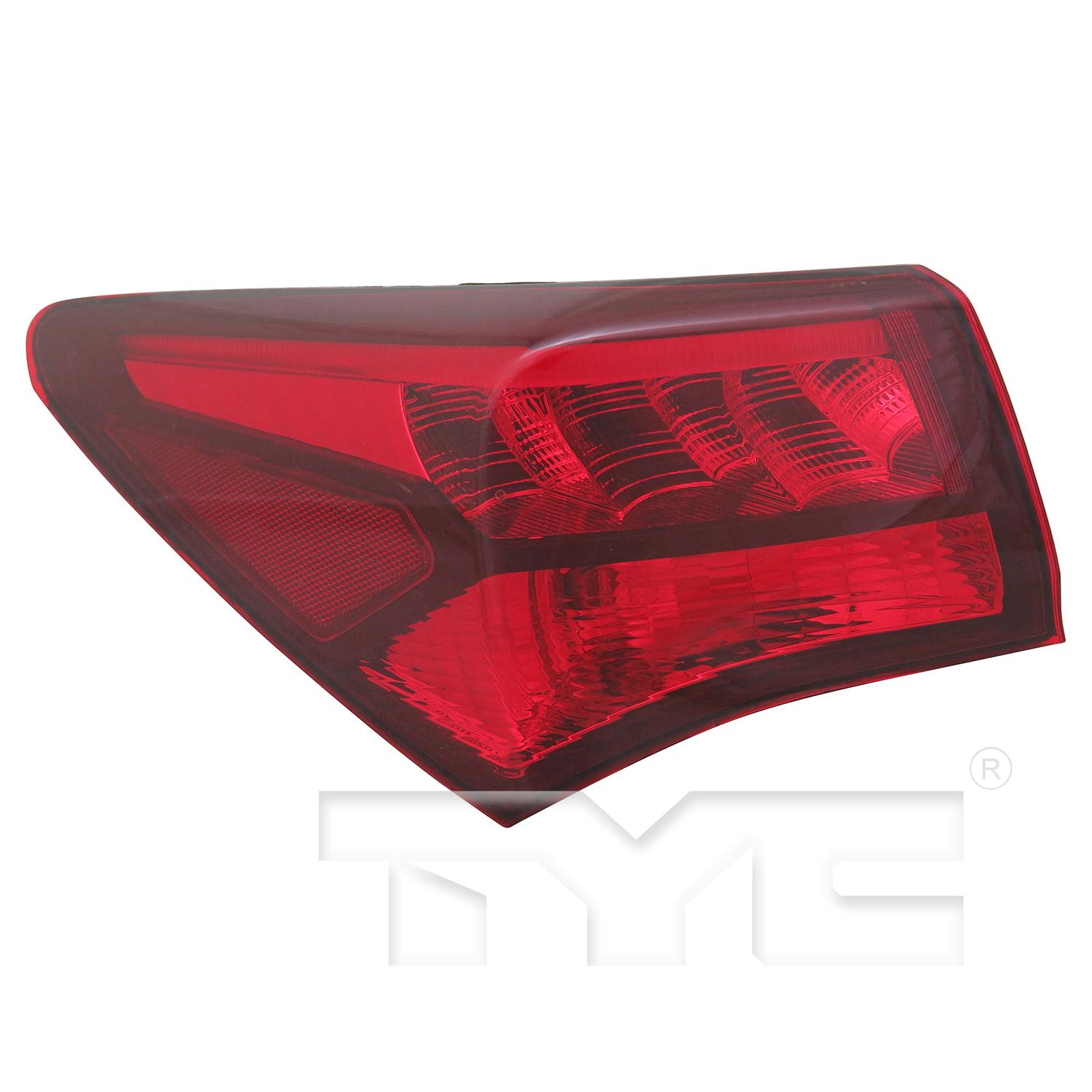 TYC 11684800 - Tail Light Assembly TYC 11684800 Tail Light Assembly product image 9 of 11