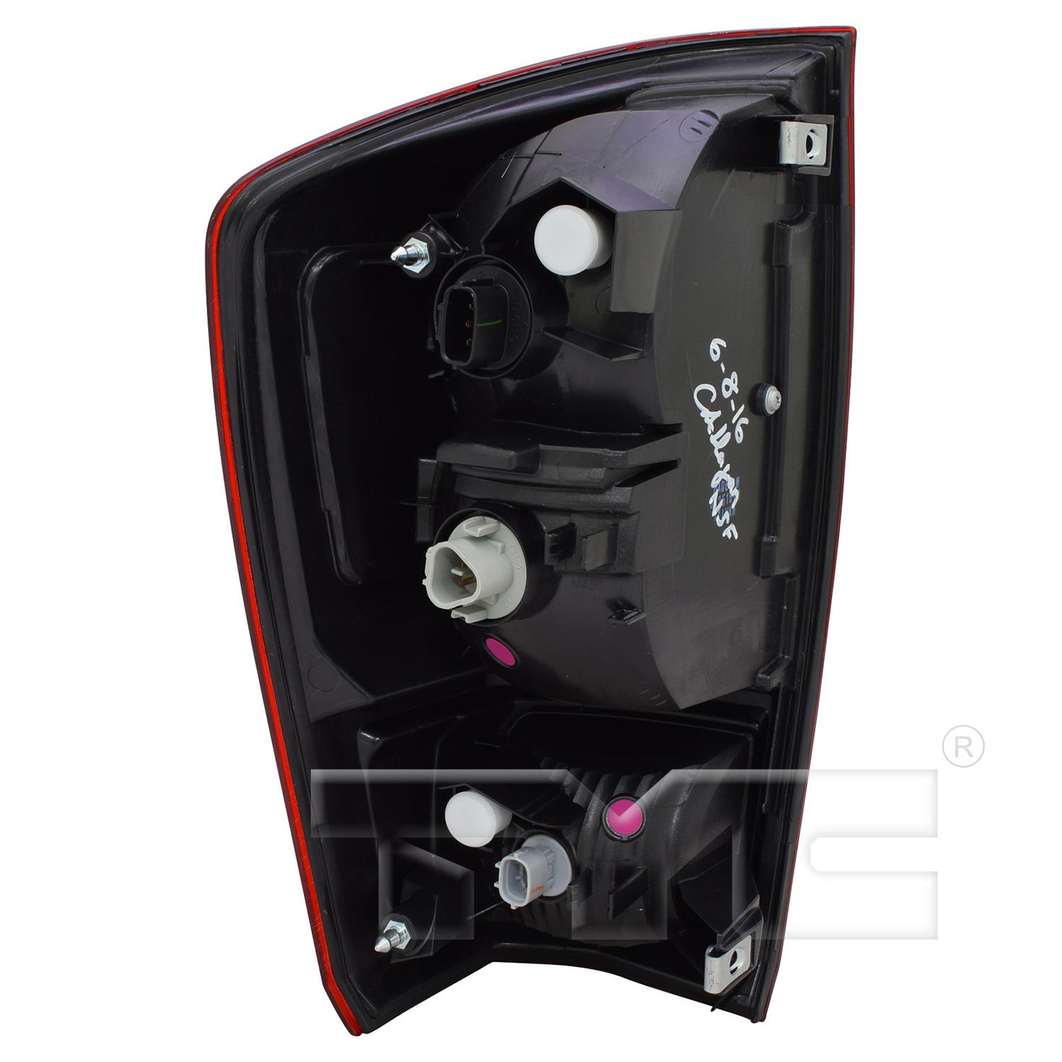 TYC 116849909 - Tail Light Assembly TYC 116849909 Tail Light Assembly product image 2 of 6