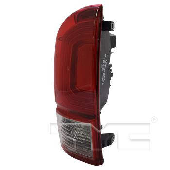 2016 Toyota Tacoma Tail Light Assembly Left TYC 11685090 image 3 of 4