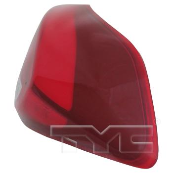 2017 Hyundai Tucson Tail Light Assembly Right Outer TYC 11685100 image 2 of 4